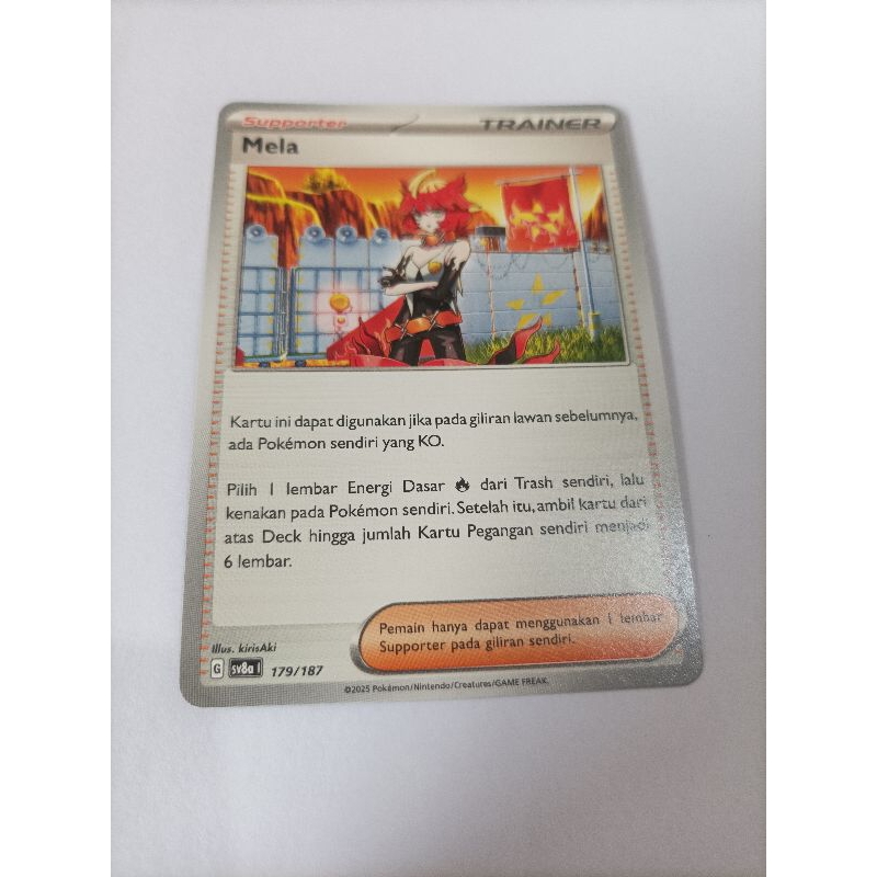 Mela 179/187 - Supporter - Pokemon TCG Indonesia