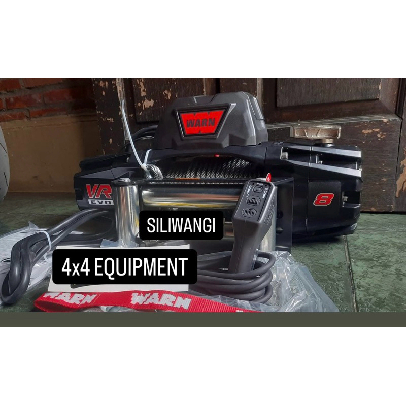 WARN VR EVO 8 WINCH WARN VR EVO 8 STEEL ROPE ORIGINAL