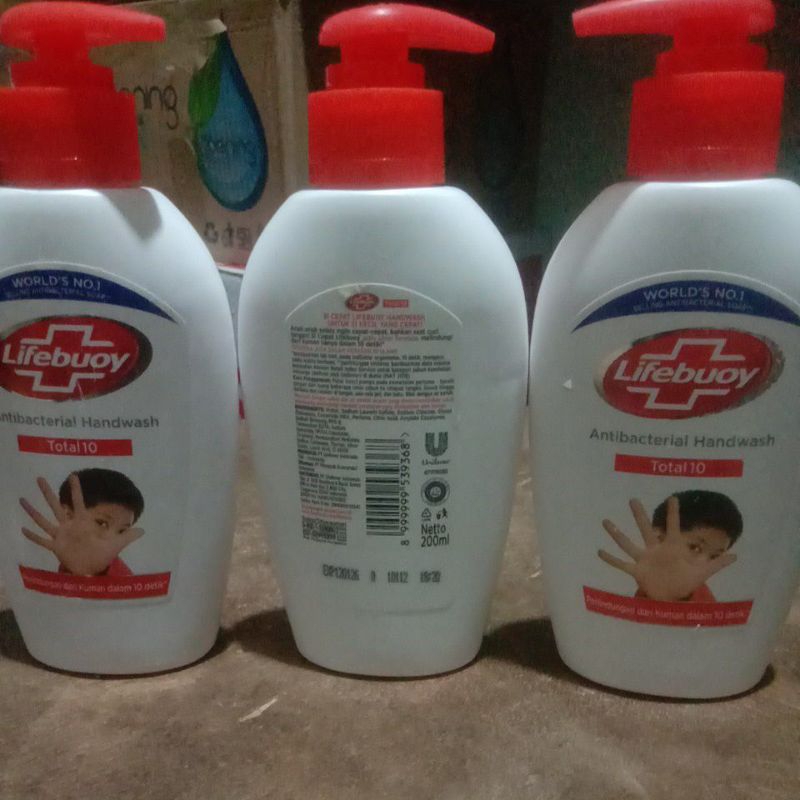 sabun cuci tangan Botol pump/ handwash Lifebuoy 200ml