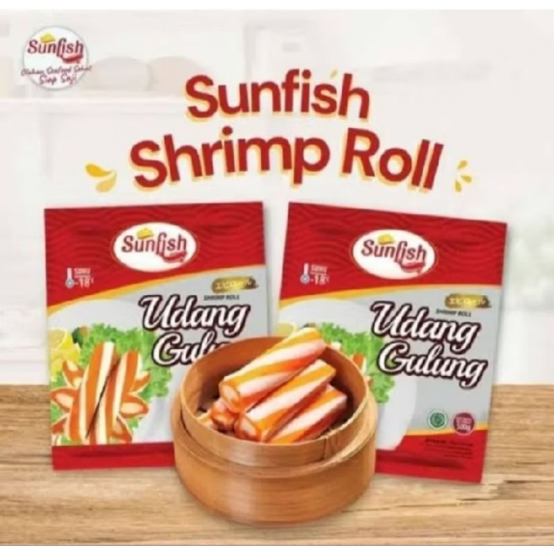 

SUNFISH Shrimp Roll 500g (udang gulung)