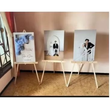 

Tripod / Standframe kayu (Wooden Easel) Stand foto wedding