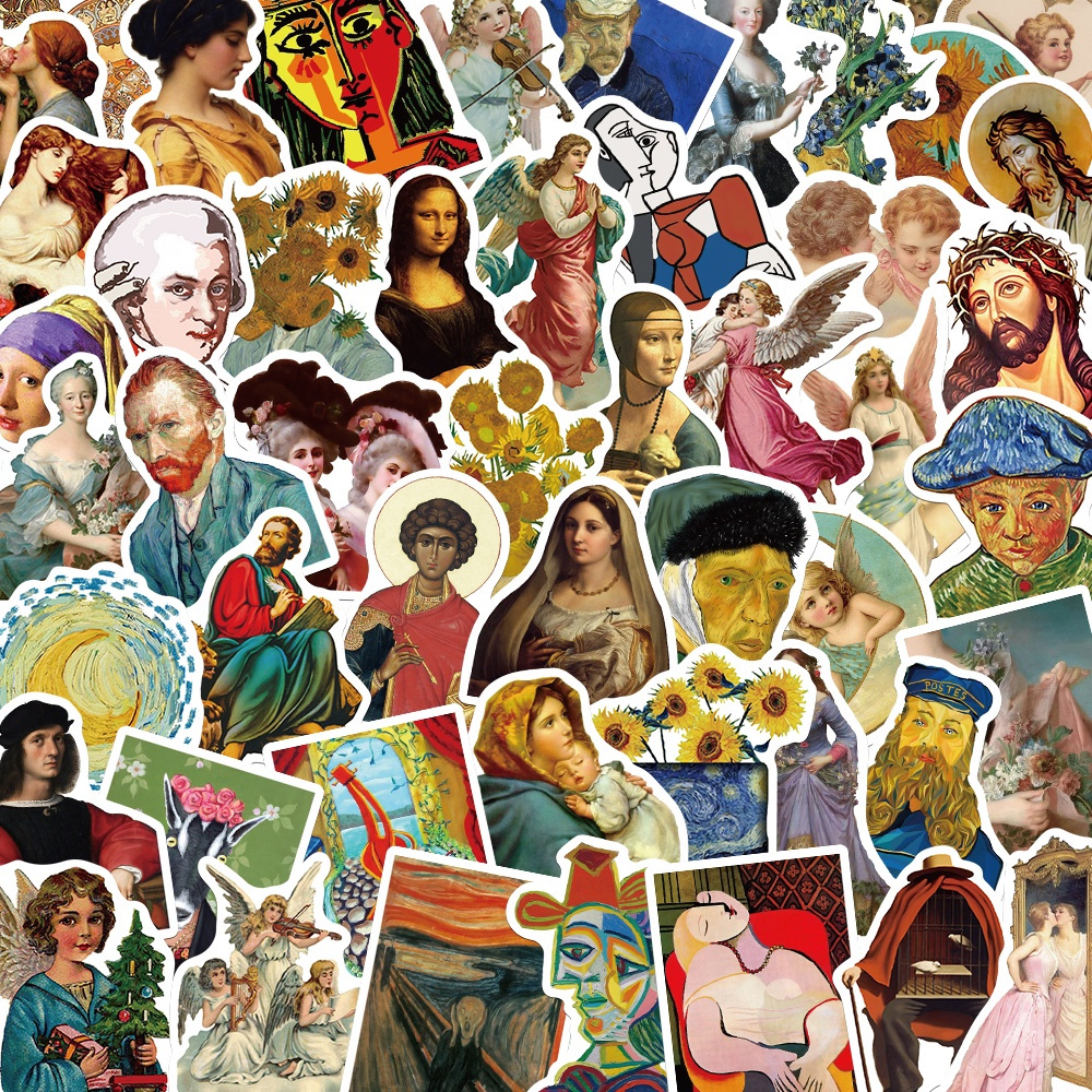 

Stiker Monalisa Sticker WaterProof Premium Isi 24 pcs