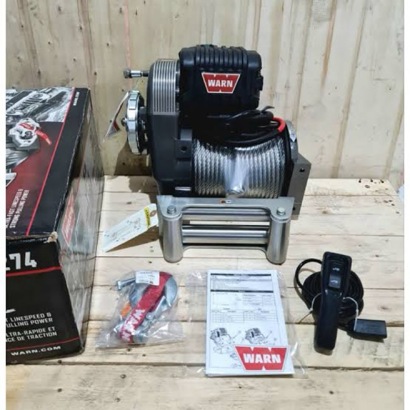 WARN 8274 WARN M8274 WINCH WARN M8274 WINCH WARN 8274 WIRE ROPE BAJA ORIGINAL USA