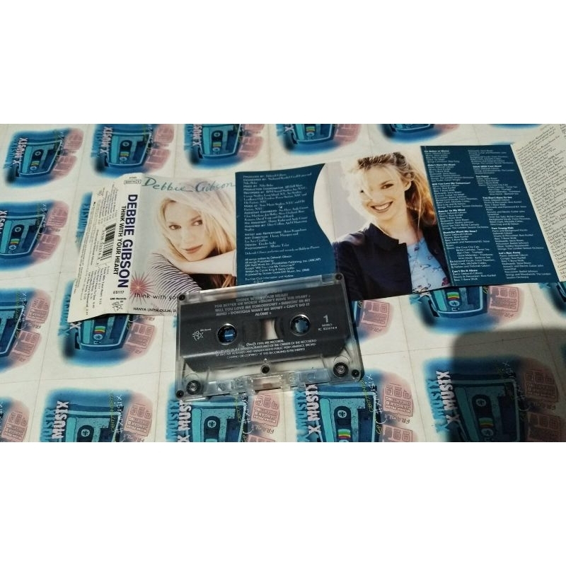 kaset pita debbie gibson / think with your heart