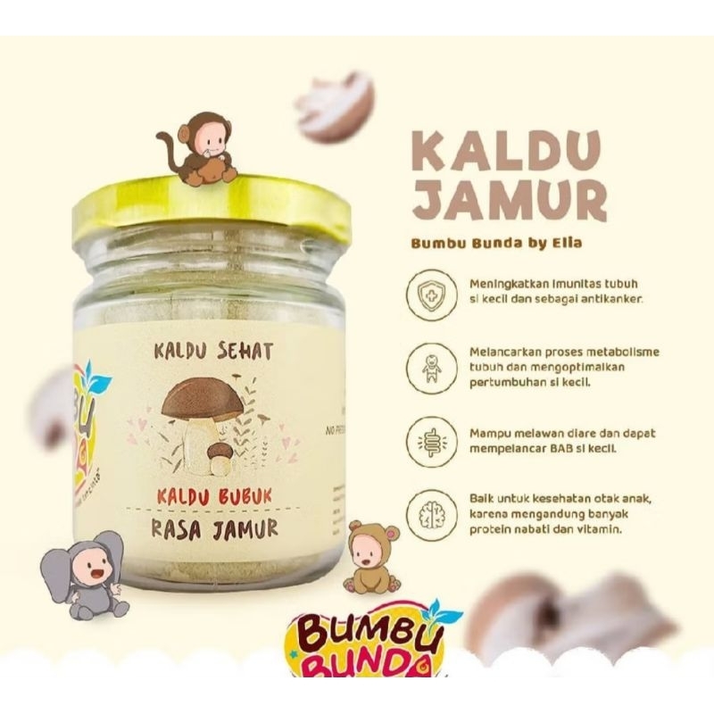 

Bumbu Bunda Elia Kaldu MPASI Non Msg 50gr