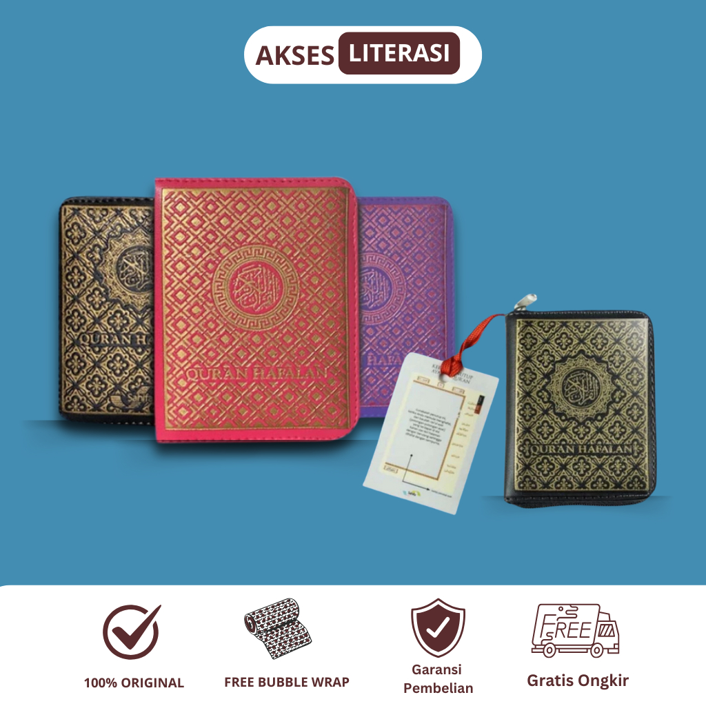 AL-QUR'AN KECIL SAKU MINI RESLETING KECIL - AL QURAN HAFALAN SAKU RESLETING KECIL TSUMUN - SAHIFA