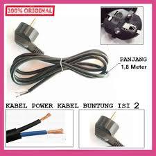 Kabel AC Buntung Isi 2 Ground 1.8 meter