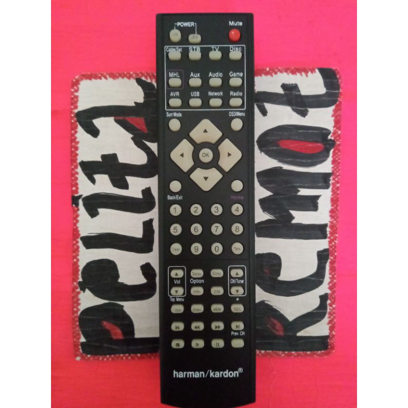 REMOTE REMOT HARMAN KARDON AMPLIFIER  AVR-171S ORIGINAL TERLENGKAP