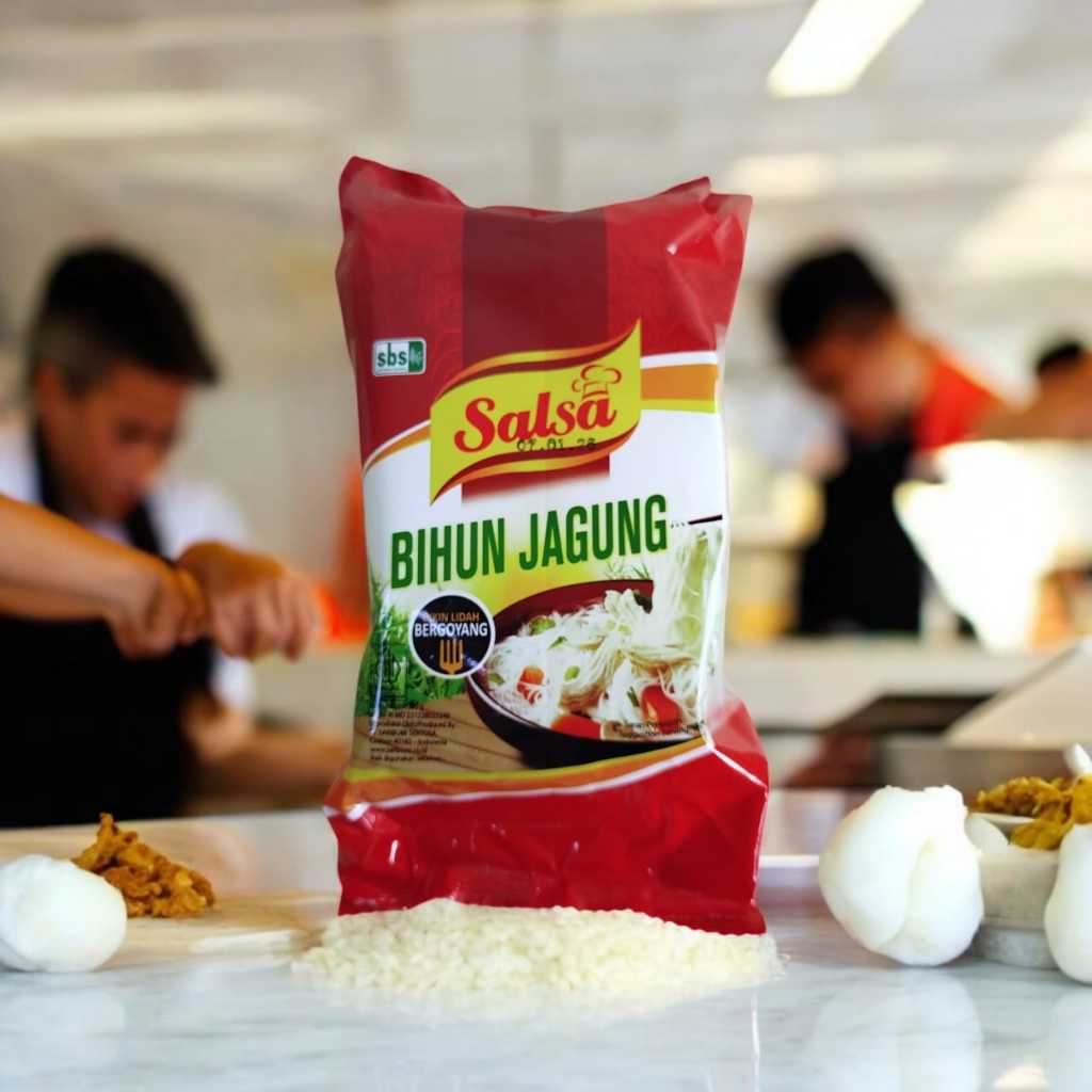 

Salsa Bihun Jagung Premium Isi 5 Keping 300gr | Cocok untuk Masakan Sop/Tumis, Kemasan Praktis