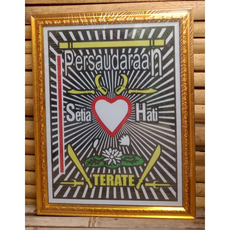 figura/bingkai lambang psht 17R(35cmx45cm)
