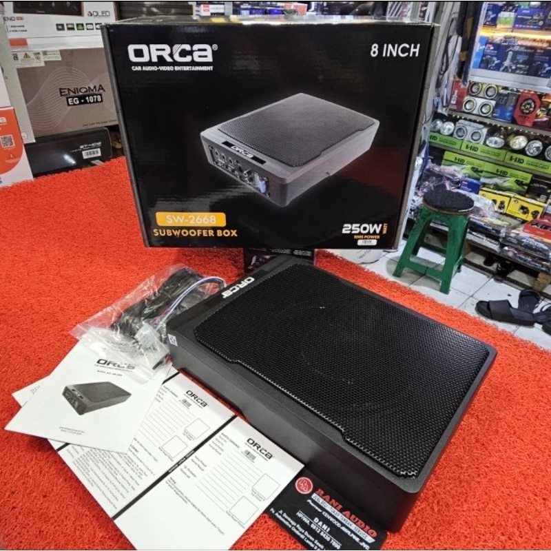 Subwoofer Kolong Aktif ORCA SW-2663 Subwoofer 8 in