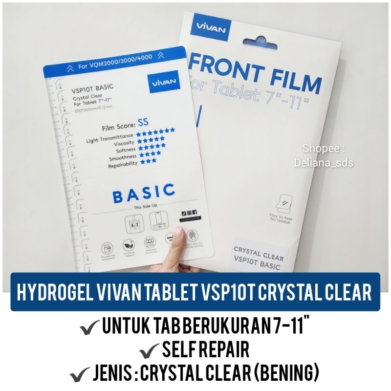 Vivan Antigores Hydrogel Tablet VSP10T Antigores Tab Hydrogel Vivan Antigores Hydrogel Tab