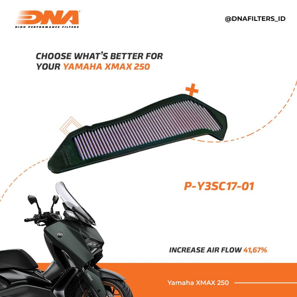 DNA Filter Motor Yamaha XMAX 250