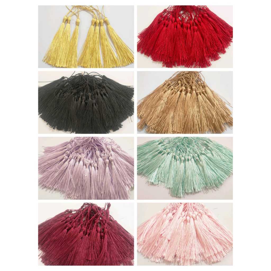 (10 biji ) Rumbai Tasbih / Rumbai Bantal /Rumbai Tassel /Tassel Rumbai