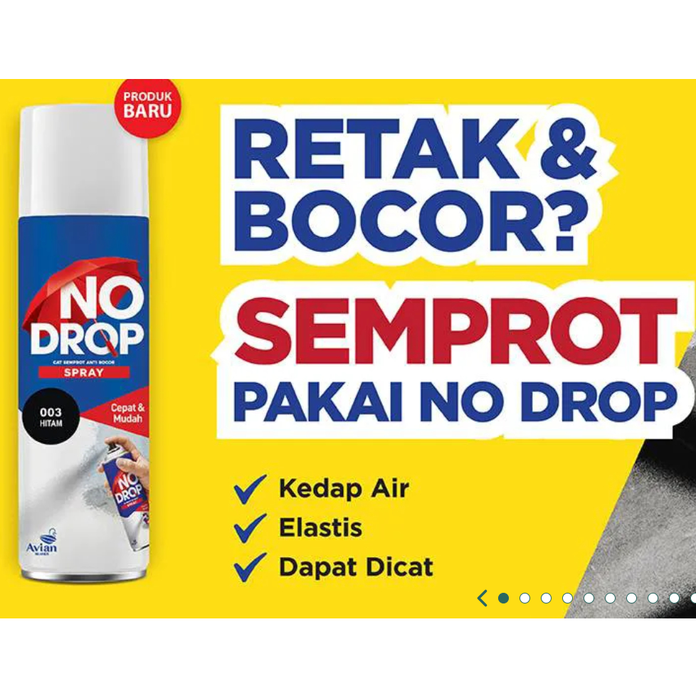 CAT NO DROP NODROP PYLOX ANTI BOCOR SEMPROT SPRAY ANTI BOCOR INSTAN TAMBAL TALANG SENG ASBES KOLAM