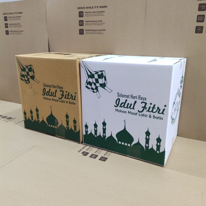 

Dos Hampers 40 x 30 x 30 cm Lebaran Idul Fitri Parcel (Harga per Pcs)