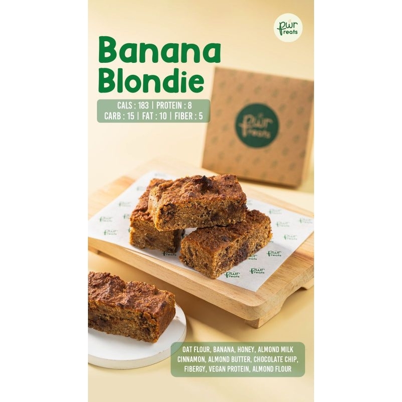 

Snack: Banana Blondie
