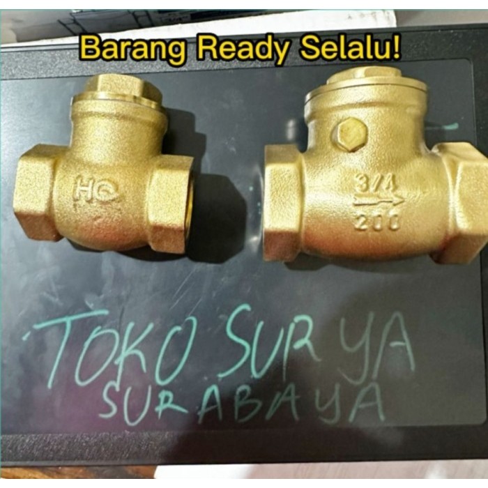 HQ CHECK VALVE 1" CHECK VALVE 1" HQ CHECK VALVE KUNINGAN