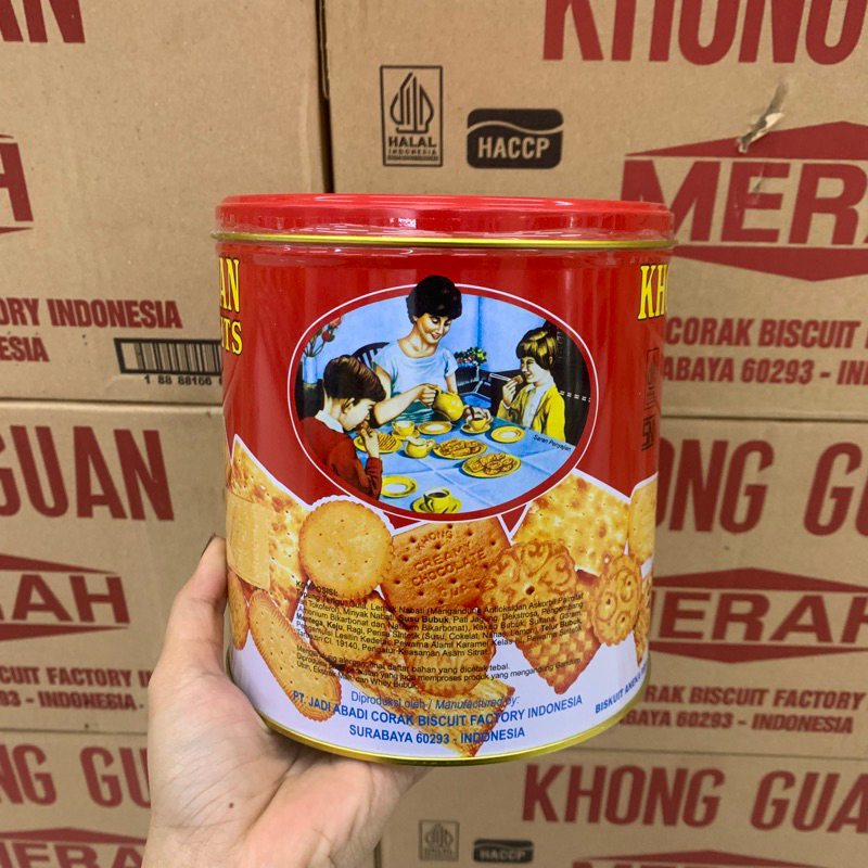 

Khong guan biscuit mini assorted 650gr