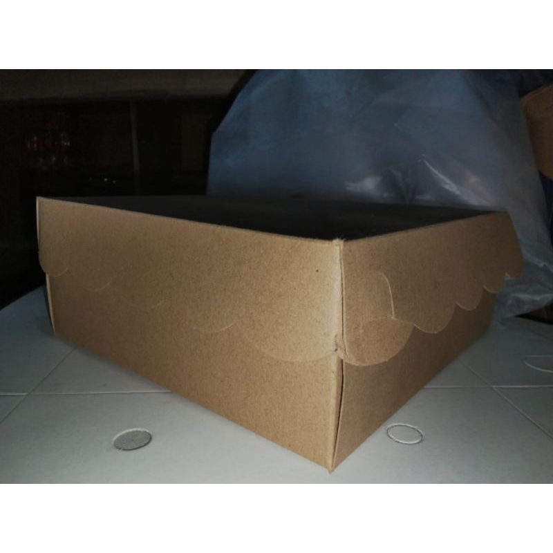 

Dus Nasi Kotak Coklat Polos Isi 100 pcs