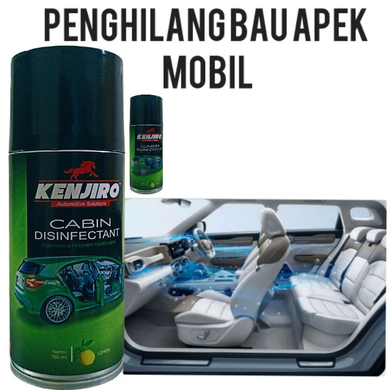 PENYEGAR UDARA MOBILl/CABIN DISINFECTANT/PENGHILANG BAU APEK/PENGHARUM/PEWANGI MOBIL AROMA LEMON BY 