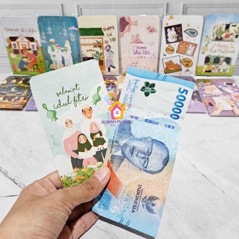 

AMPLOP LEBARAN netral 11X8cm isi 10 kertas uang galak gampil idul fitri eid mubarak ramadhan lucu remaja modern anak money pocket lipat masjid bungkus angpao angpau marhaban puasa tarawih halal bi halal