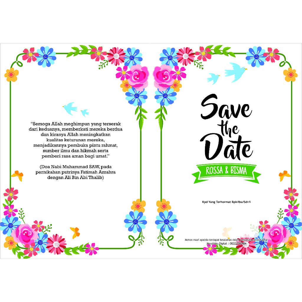 UNDANGAN PERNIKAHAN FREE UNDANGAN VIDEO REE FOTO