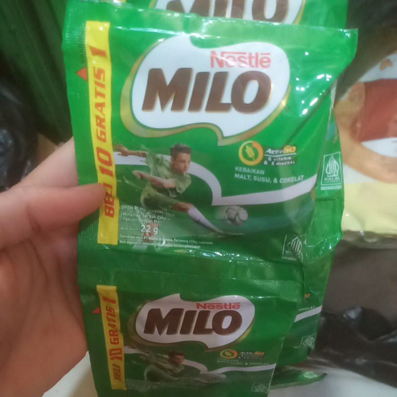 

Milo 22gr beli 10sachet gratis 1 dapat 11sachet