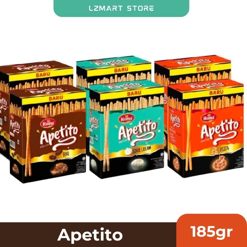 

Apetito Roma biscuit stick 1box isi 10pcs (185g)