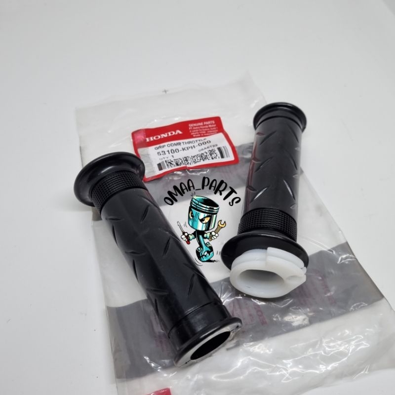 Hand grip Handgrip 1 set Kanan Kiri Honda Supra X125 - Kharisma - Supra - Fit - Supra X125 KPH