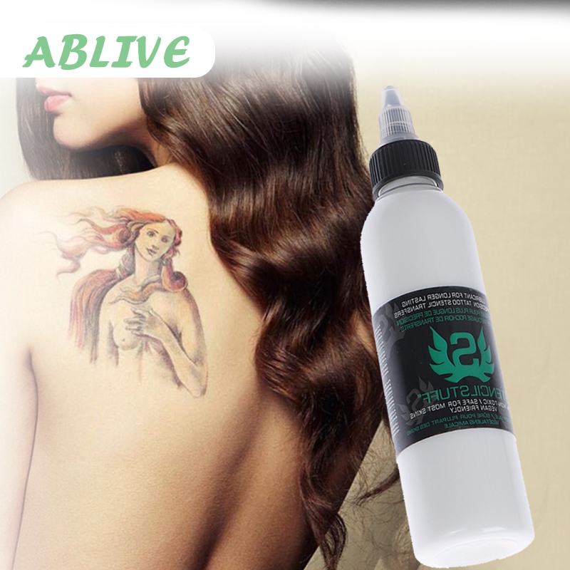 120ml Original Stencil Stuff Tattoo Tranfer Gambar Tatoo Ke Kulit