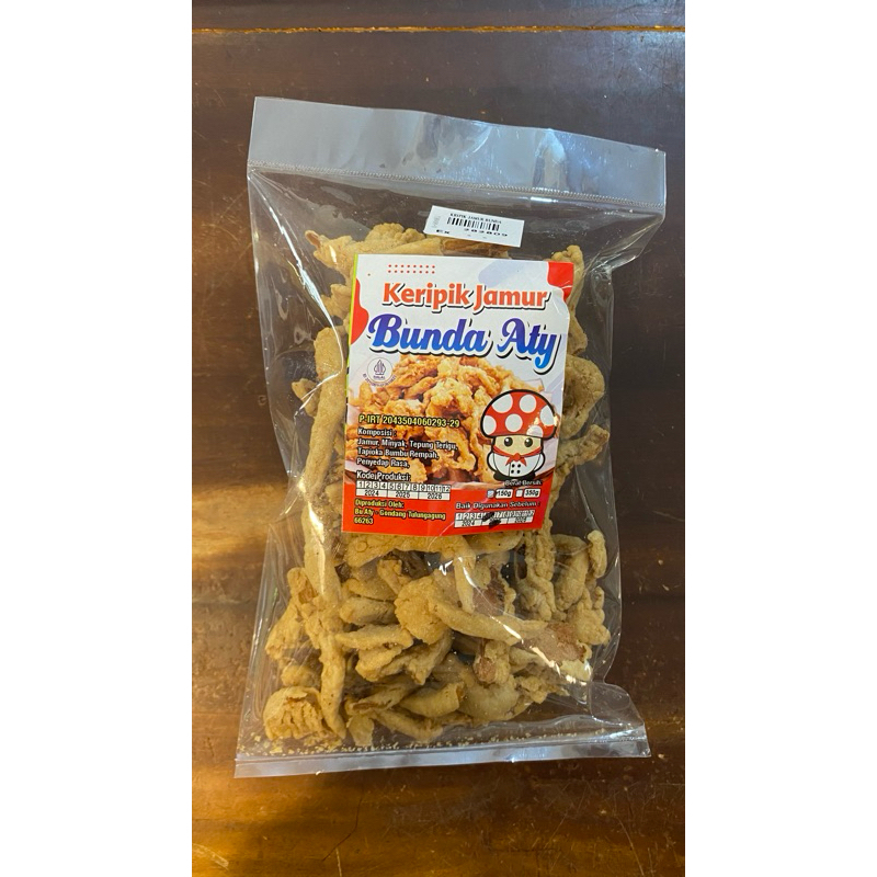 

Kripik/Keripik Jamur “Bunda Aty”