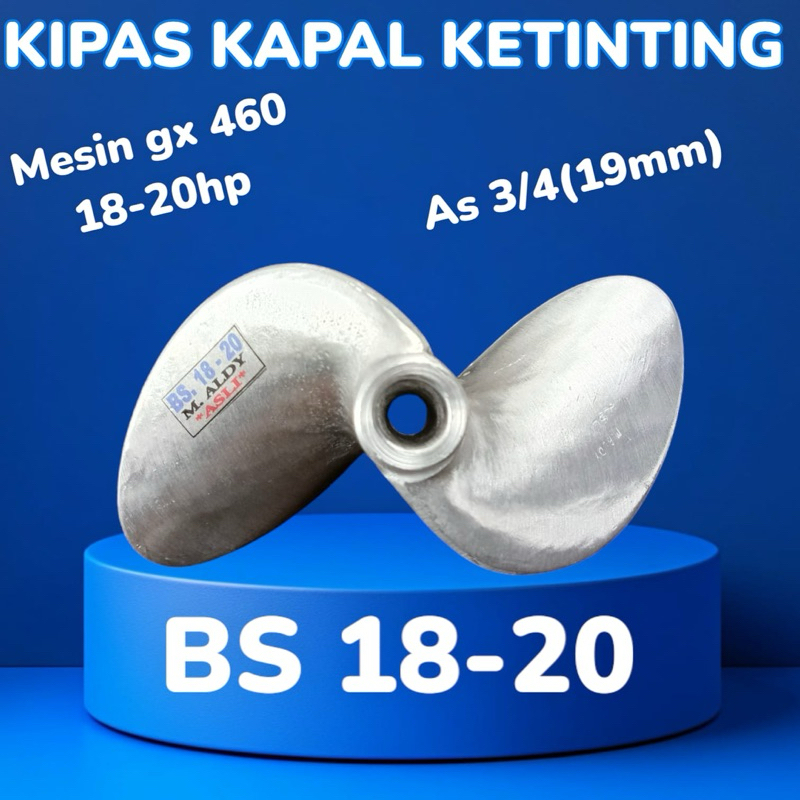 KIPAS KAPAL PERAHU KETINTING 18-20hp