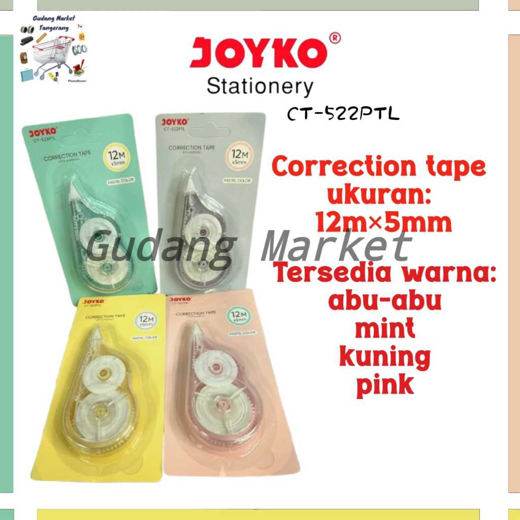 

CORRECTION TAPE CT522 PTL