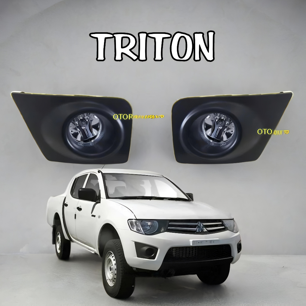 FOG LAMP MITSUBISHI STRADA TRITON 2010 2009 2011 2014 2015 2012 2013 HDX