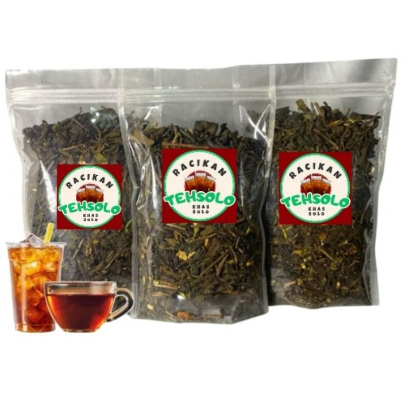 

Racik Teh solo brand Teh teh khas Solo 120gr Wangi Sepet Legit Kentel 1 resep Biang teh solo