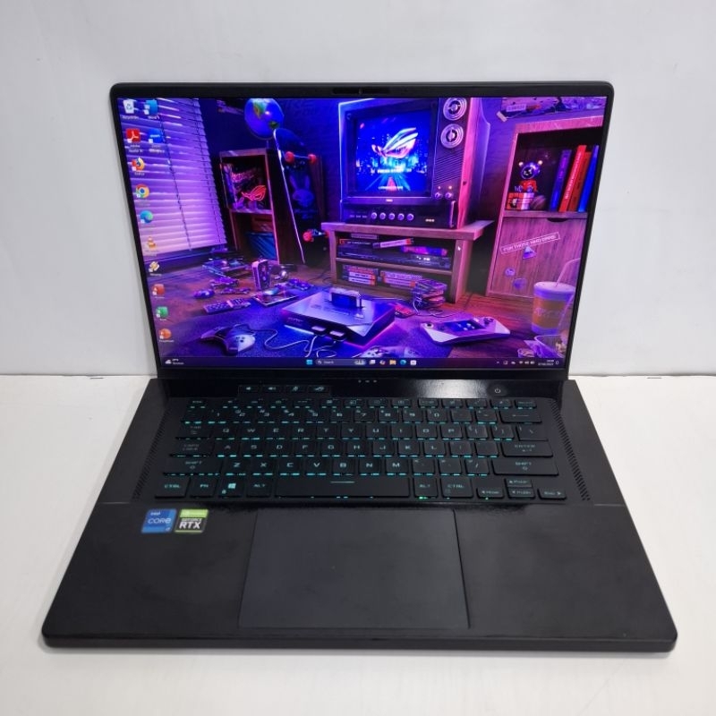 Laptop gaming Asus rog zephyrus M16 GU603HM intel core i7-11800H Ram 16gb ssd 1tb Nvidia RTX 3060