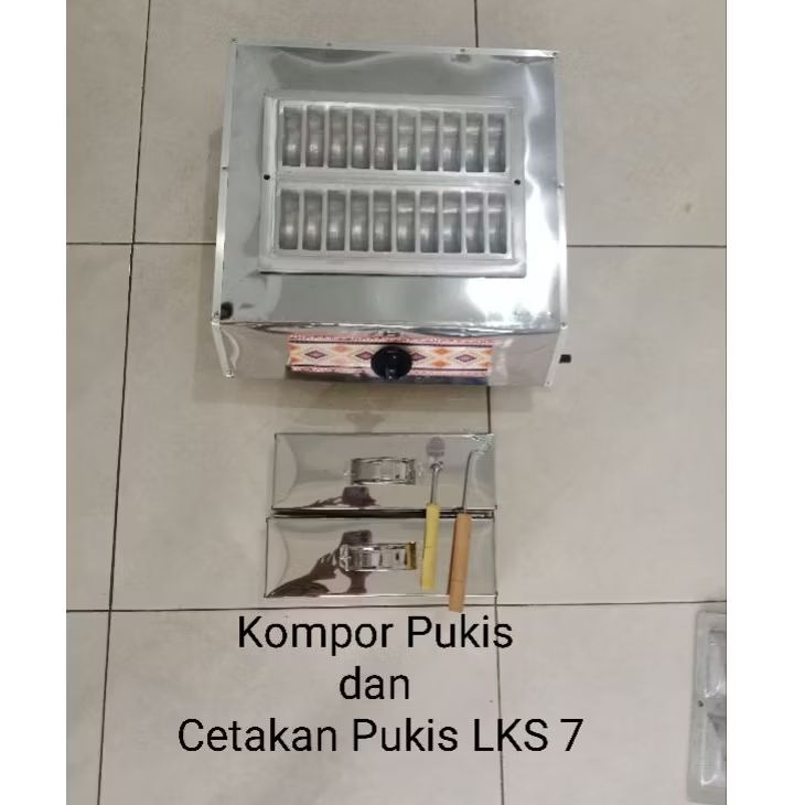 Kompor Pukis stainles dan Cetakan Pukis LKS 7