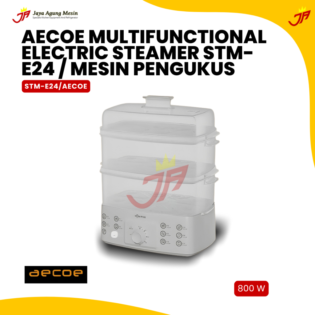 AECOE Multifunctional Electric Steamer STM-E24 / Mesin Pengukus