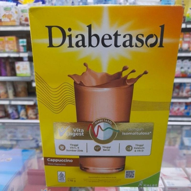 

Diabetasol 170g Cappuccino