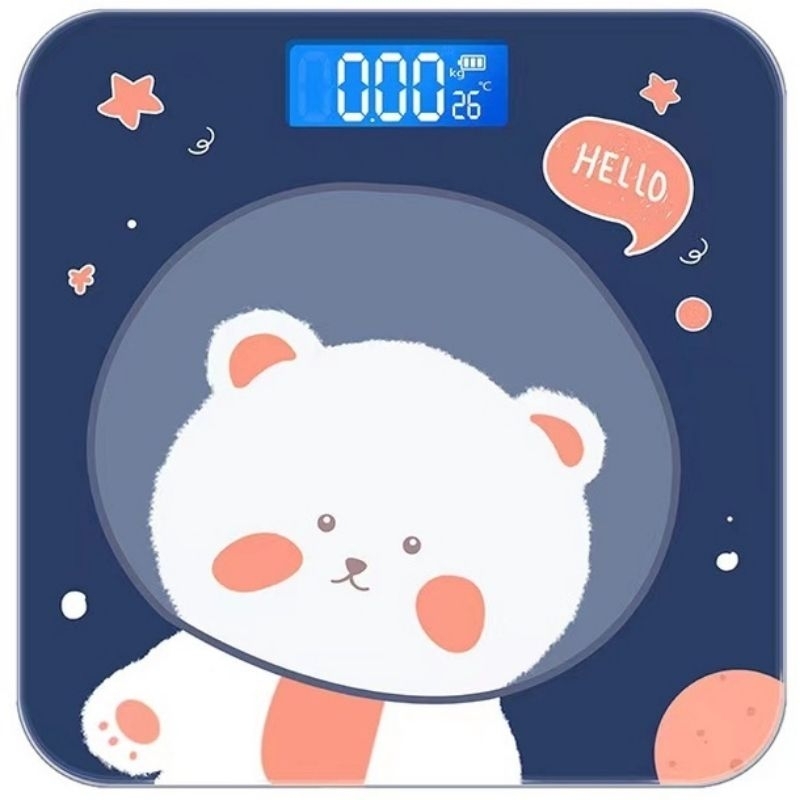 Timbangan Badan Digital / Timbangan Badan Karakter Lucu / Timbangan Badan Digital Karakter
