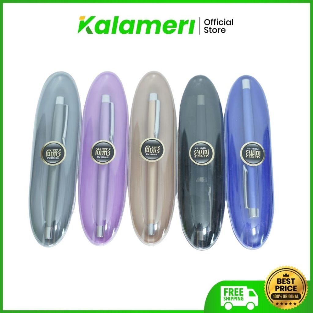 

KALAMERI - Baoke Exclusive Gel Pen0.5mm With Box PM181 - Gel Pen dengan Box Eksklusif