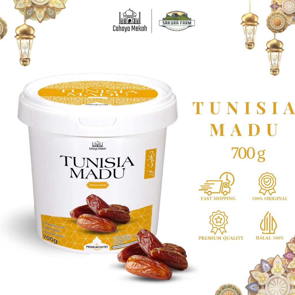 

Cahaya Mekah Kurma Tunisia Madu 700gr Premium Original High