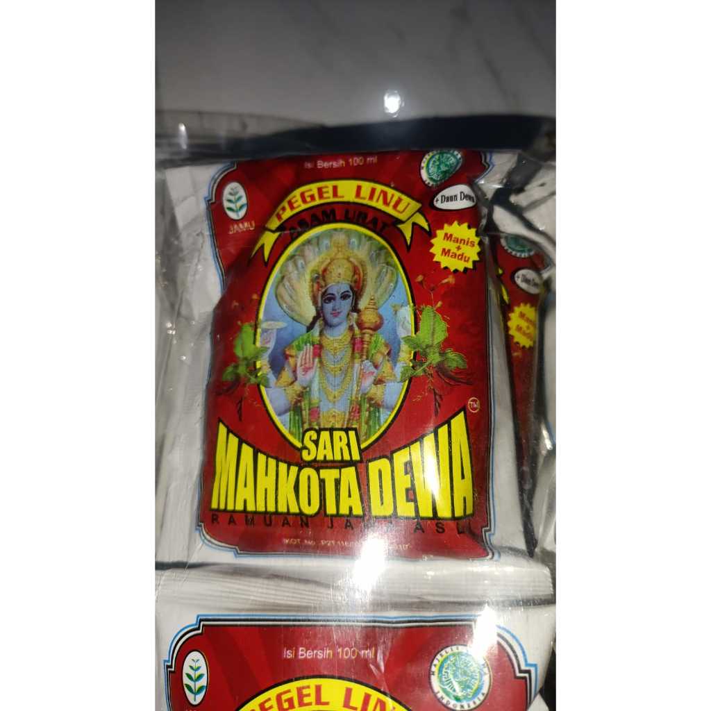 

Pegel Linu Sari Mahkota Dewa 12 Sachet - ready stok