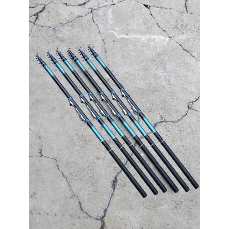 JORAN TEGEK CUSTOM TOYA MASTER POLE FIBER 360CM 450CM SIAP PAKAI