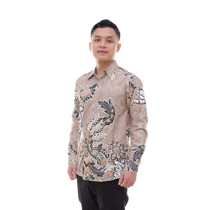 Baju Batik Pria Lengan Pendek / Batik Premium / Kemeja batik pria lengan pendek