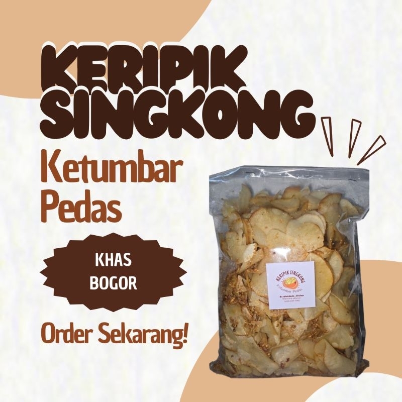 

KERIPIK SINGKONG RASA KETUMBAR VIRAL KHAS BOGOR