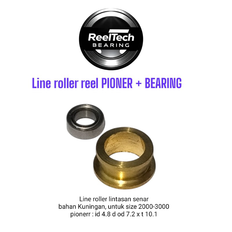 Line Roller Reel Pioner + Bearing