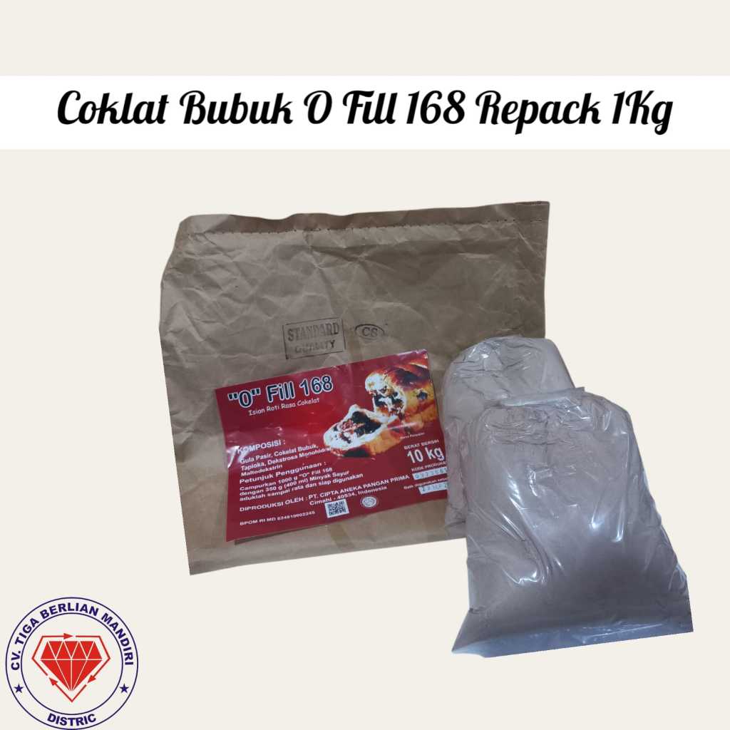 

BUBUK O FILL 168 KEMASAN REPACK 1KG