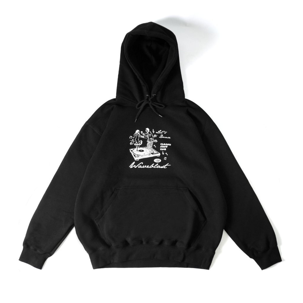 Waveblast Hoodie - Dansu Black